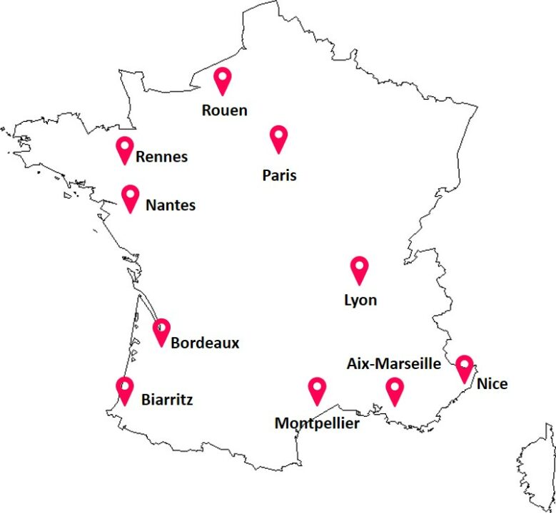 Carte implantations finalli février 2026